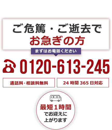 深夜・早朝、問いません。専門スタッフが24時間365日対応いたします。